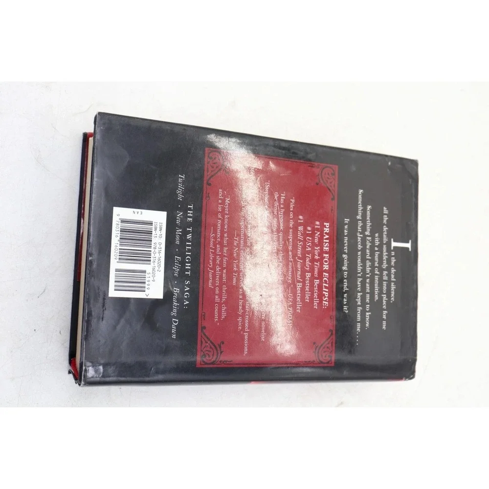 The Twilight Saga: Eclipse 1st Edition Hardcover By Stephenie Meyer 2007 (VG)